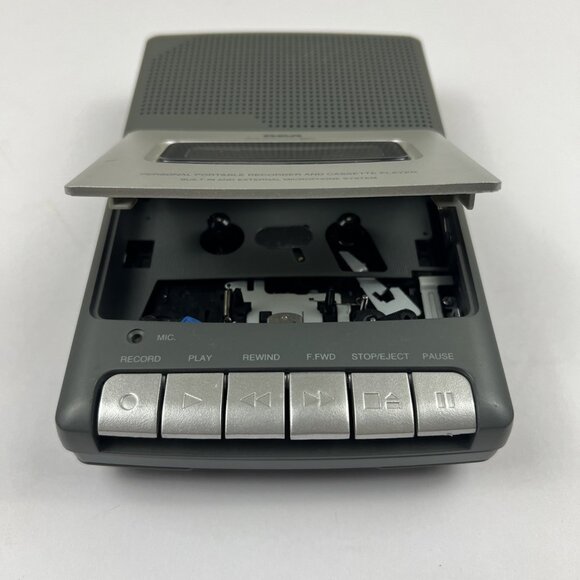 RCA Cassette Recorder RP3504-B Battery Tested No Charger - Picture 3 of 7